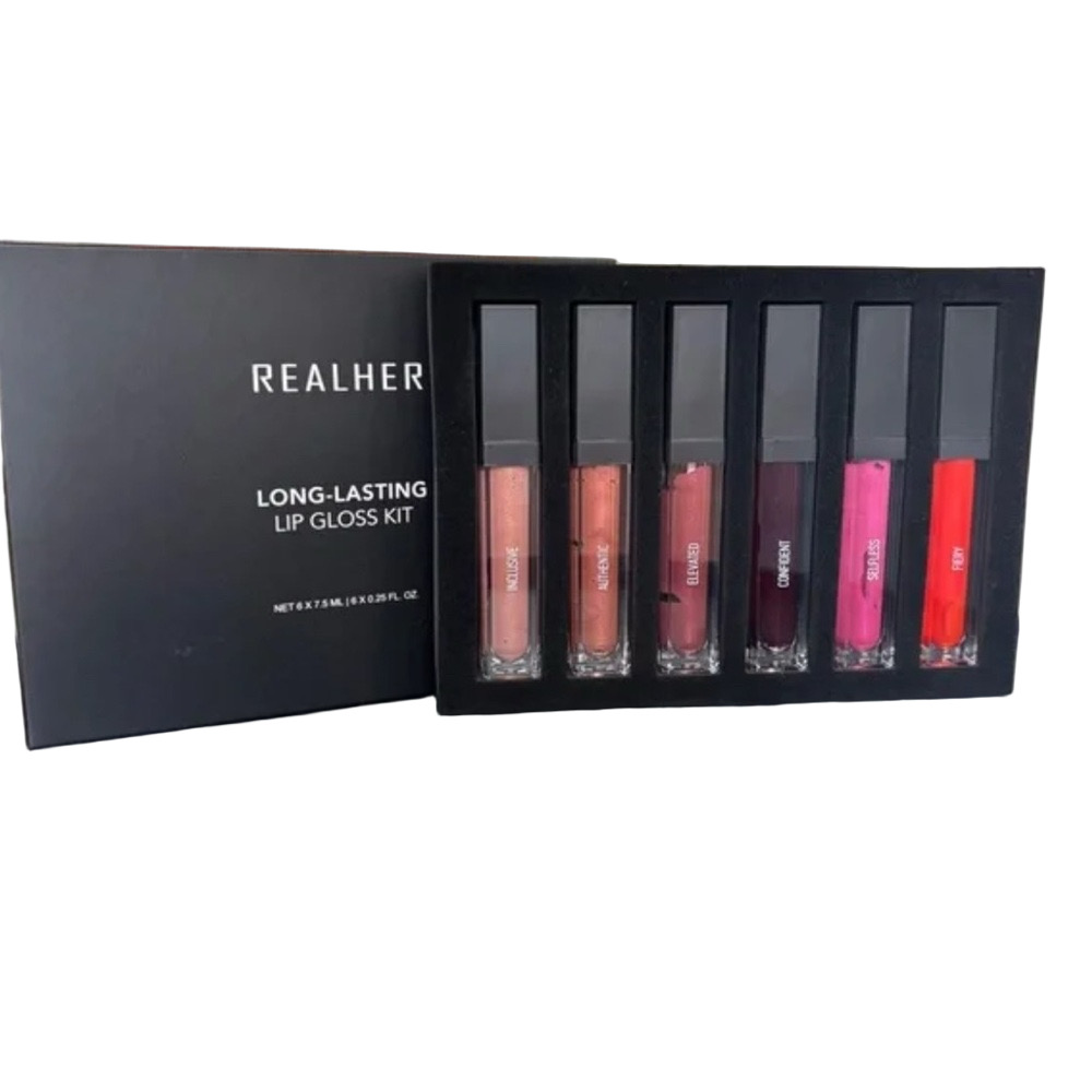 RealHer Long-Lasting Lip Gloss Kit - Bold Shades - Picture 1 of 4